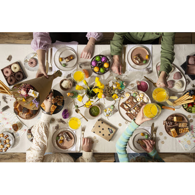 Foto aangeven bloemen met proosten