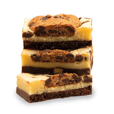 Triple choco witte achtergrond