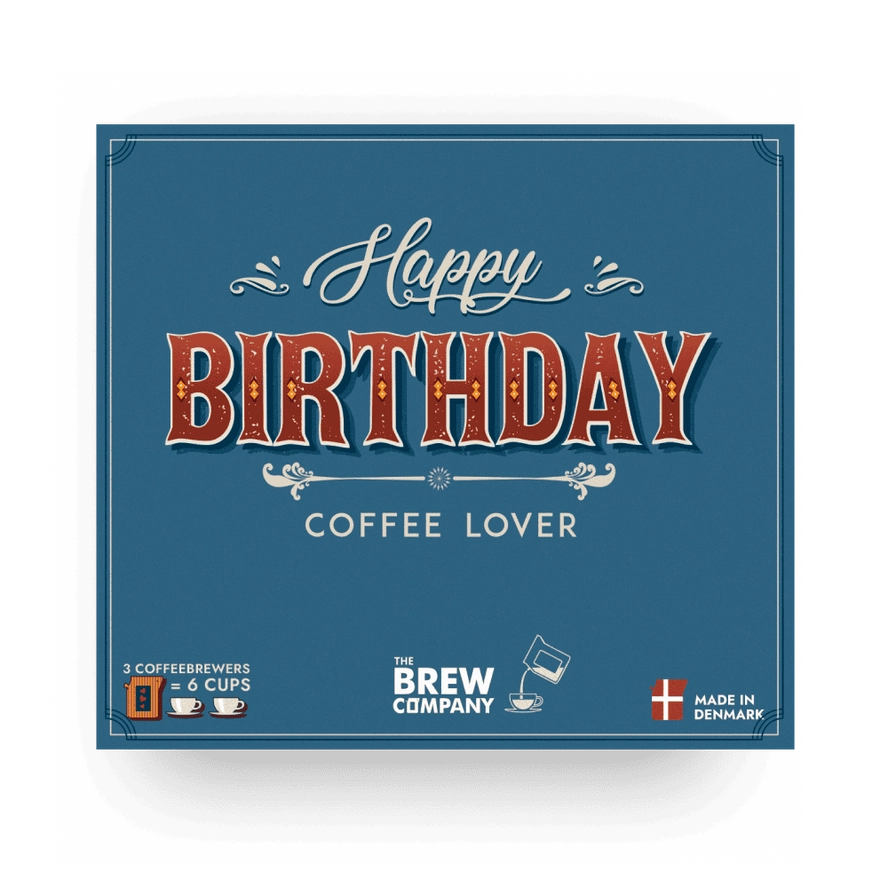 Be your own Barista: Happy Birthday Coffee lover!