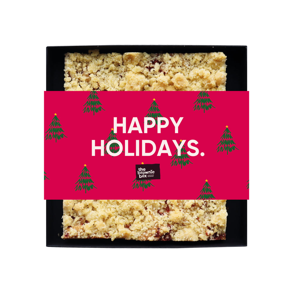 Happy Holidays Brownie XL