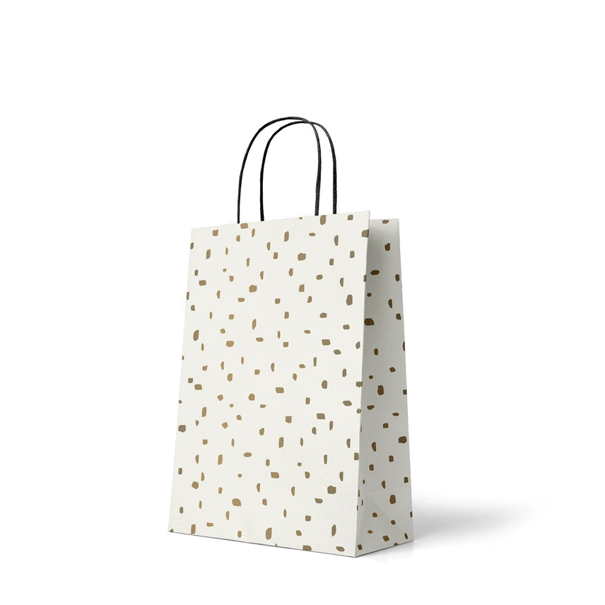 Cadeautas wit/goud