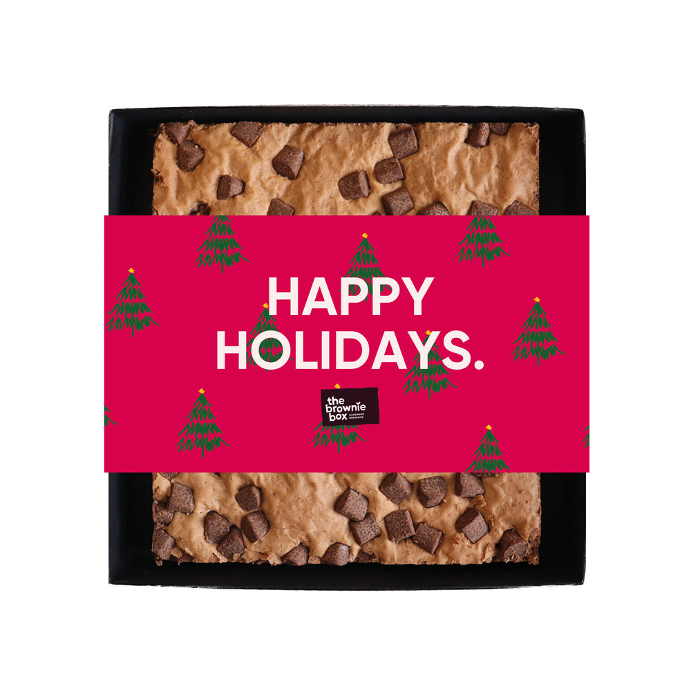 Happy Holidays Brownie XL