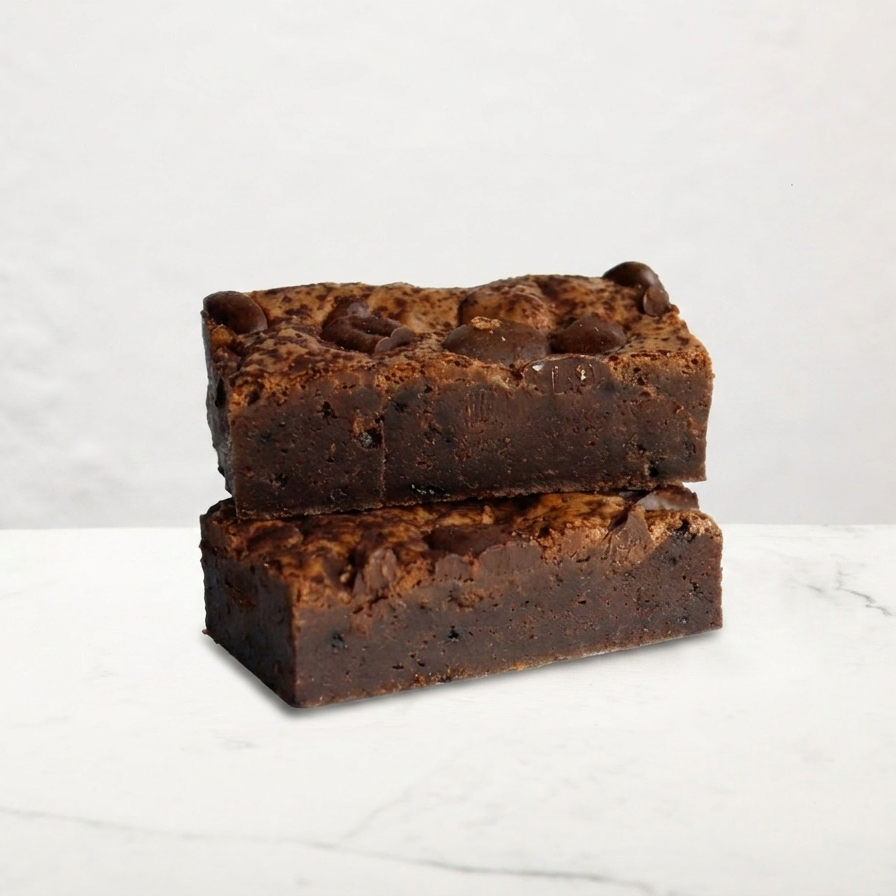 Dark Espresso Brownie op tegel