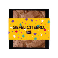 Gefeliciteerd Brownie XL