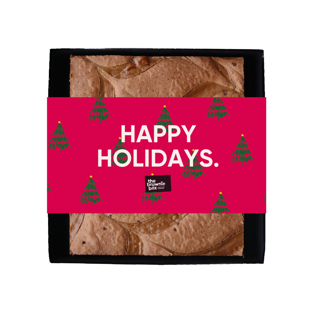 Happy Holidays Brownie XL