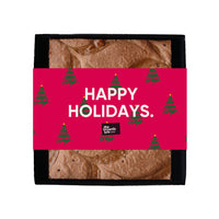 Happy Holidays Brownie XL