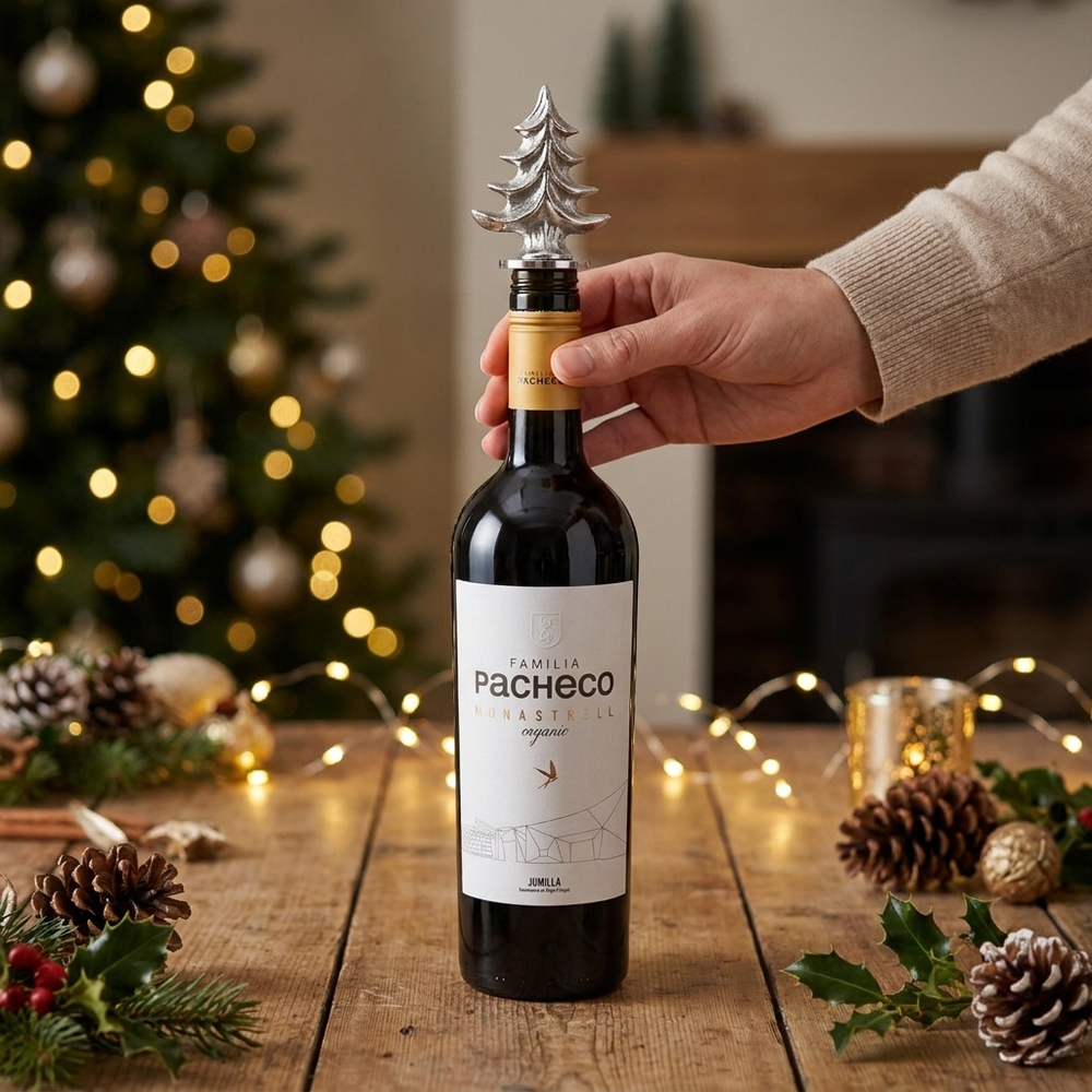Zilveren kerstboom kurk | The Brownie Box