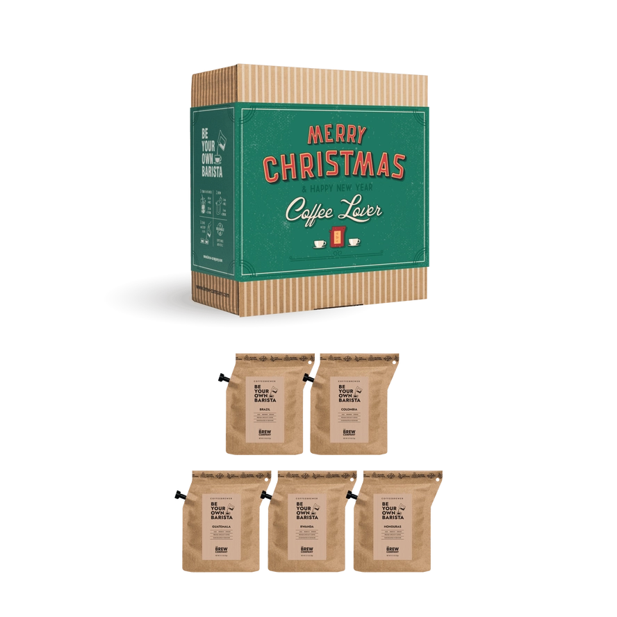Koffie geschenkdoos: Merry Christmas Coffee Lover