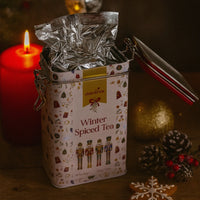 Winter Spiced Tea - Bewaarblik Notenkraker 60 zakjes