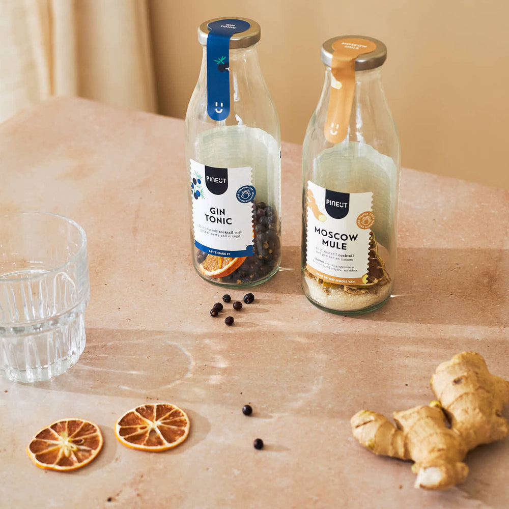 Pineut Cocktails | Gin Tonic & Moscow Mule