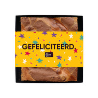 Gefeliciteerd Brownie XL