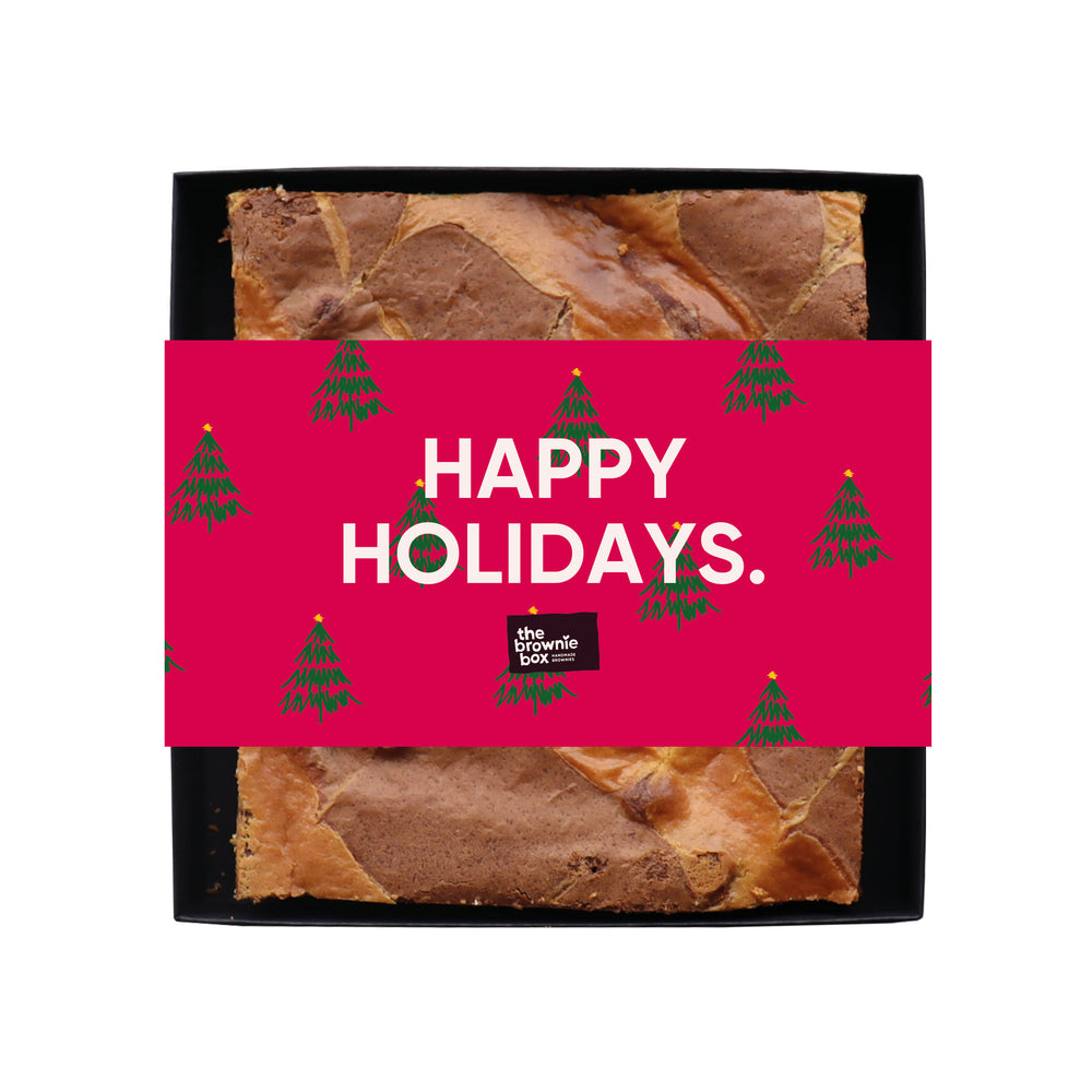 Happy Holidays Brownie XL