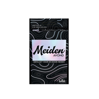 Lekker met de meiden spel op witte achtergrond