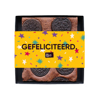 Gefeliciteerd Brownie XL