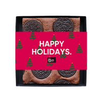 Happy Holidays Brownie XL