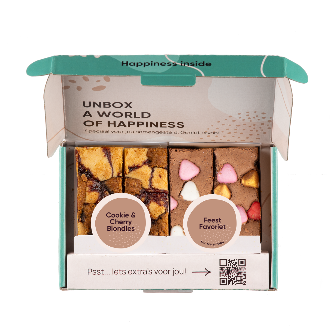 Limited Edition: Feest Favoriet Love Brownies