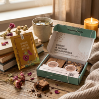 brownie box met met zo krachtig als een roos