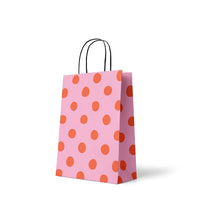 Cadeautas roze/oranje