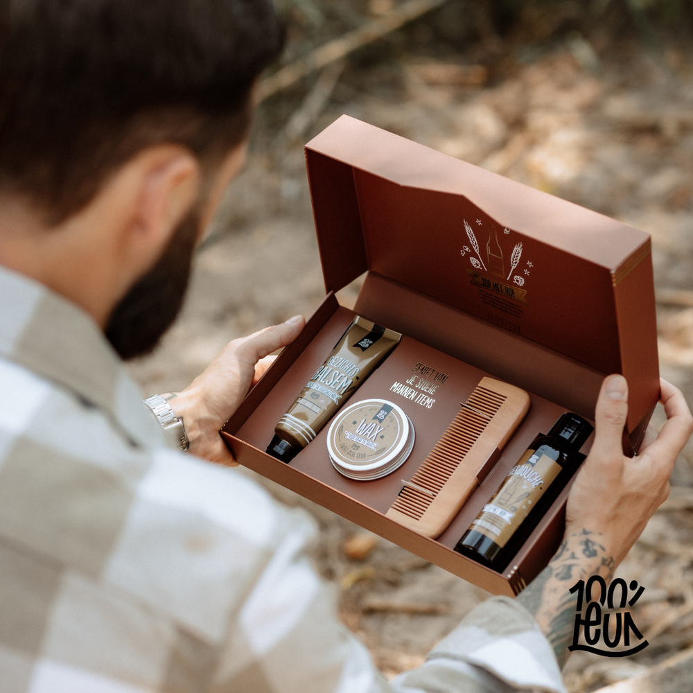 Luxe verwenpakket voor mannen & Brownies