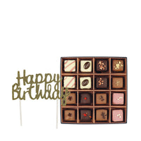 Happy Birthday topper & Brownie Bites