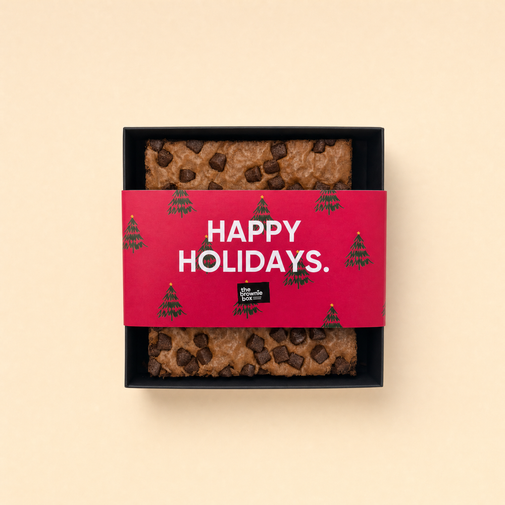 Happy Holidays Brownie XL