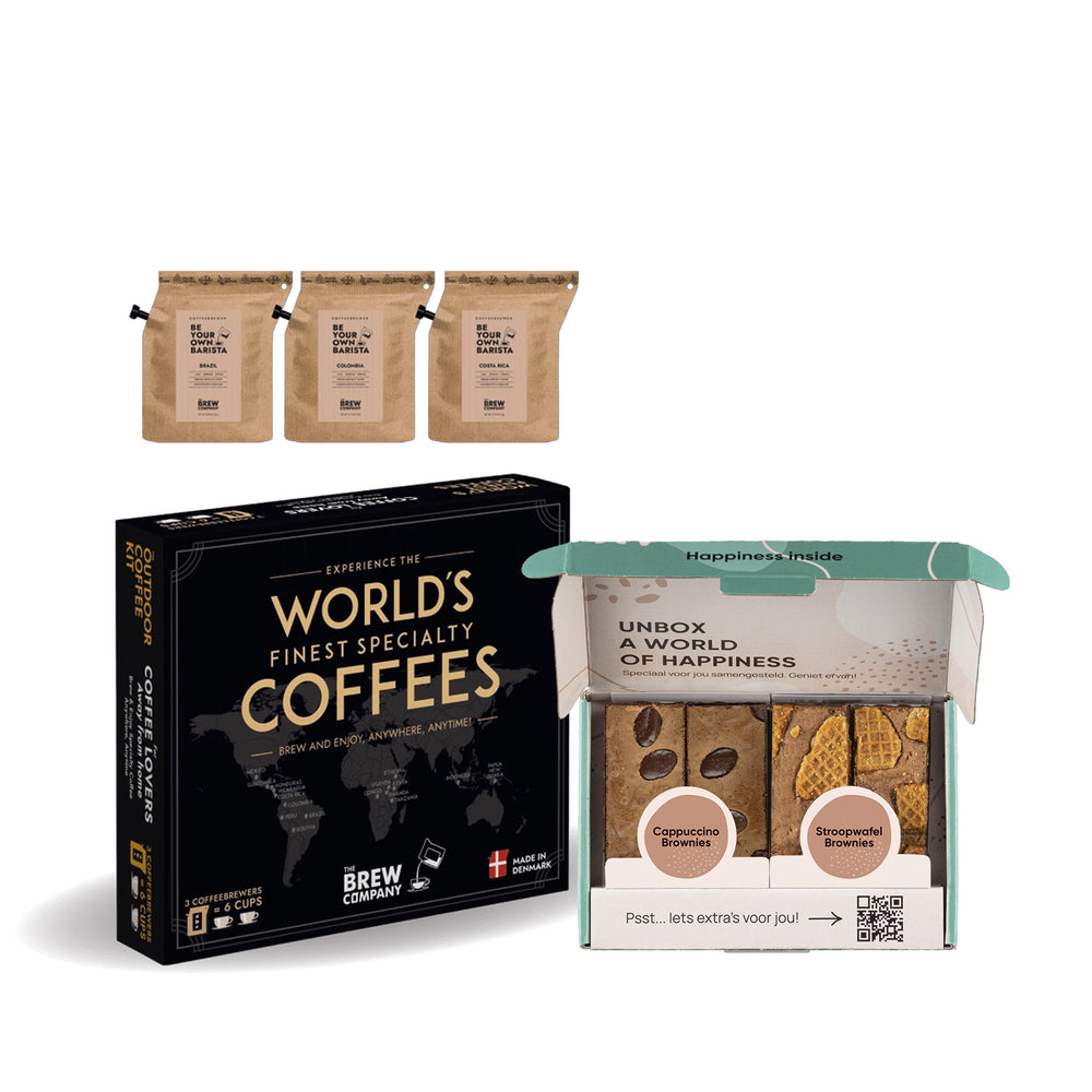 Be your own Barista: Koffie, brownies & geluk