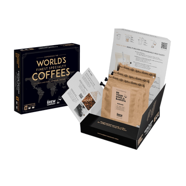 Koffie geschenkdoos: Be your own barista: Coffeebrewer geschenkdoos