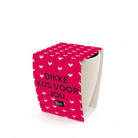 Dikke kus voor de liefste!