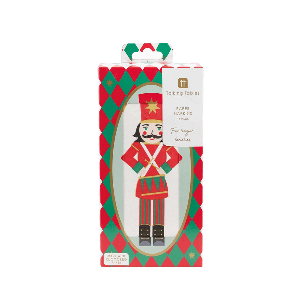 Notenkraker Kerstservetten