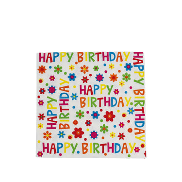 Happy Birthday servetten | 20 stuks