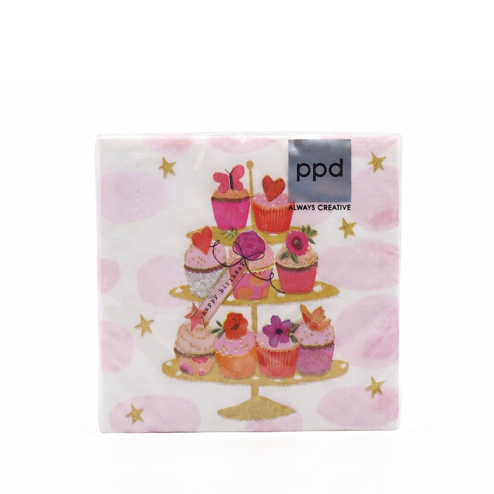Cupcake servetten | 20 stuks